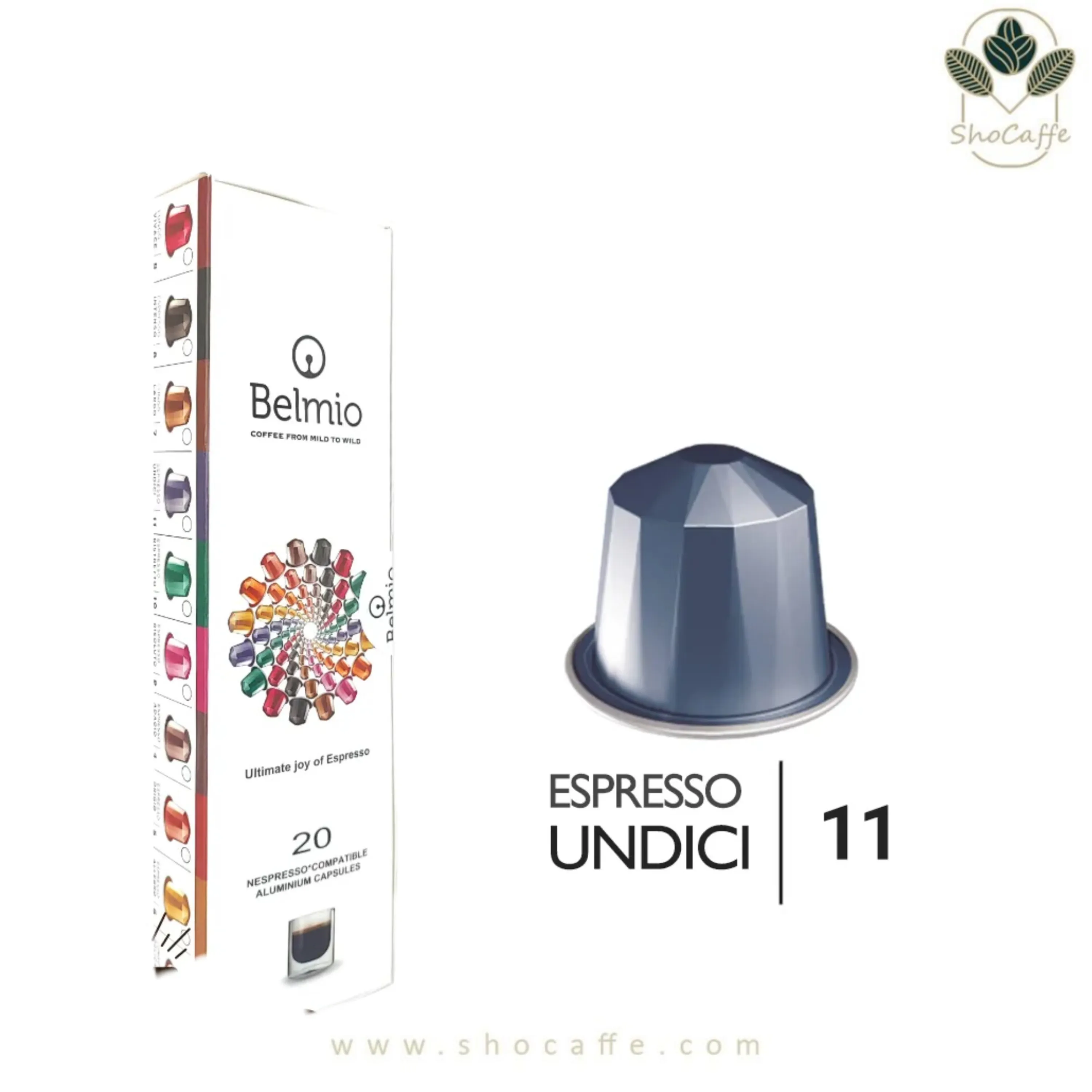 کپسول قهوه نسپرسو بلمیو اسپرسو یوندیسی 11 Belmio Espresso Undici
